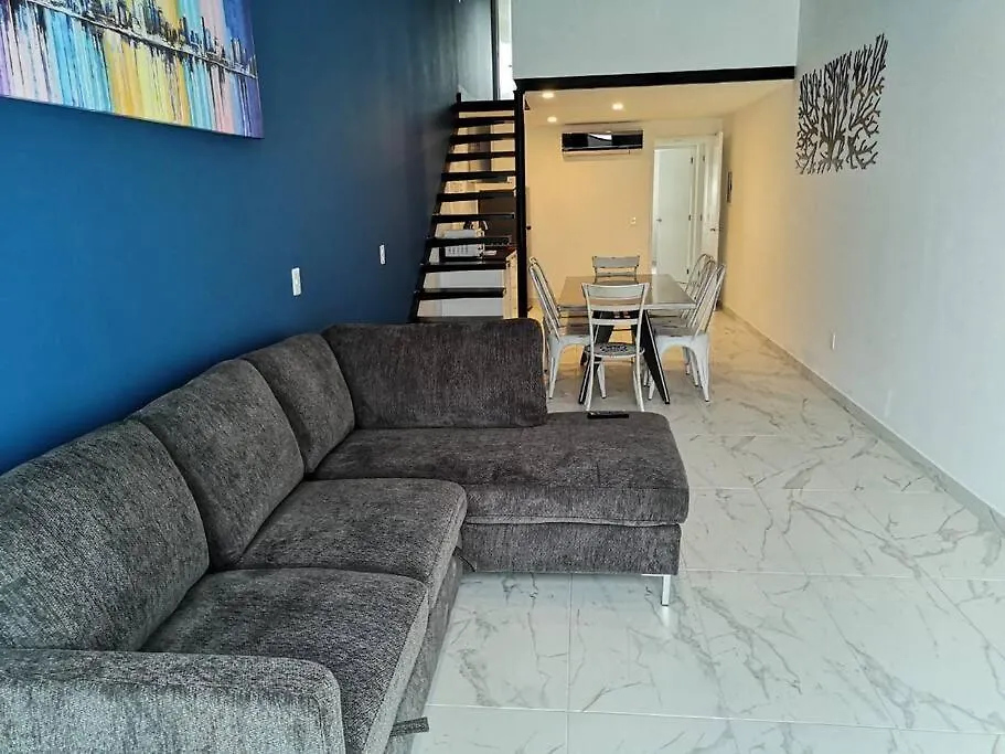Apartamento Great Loft With Balcony Near The 5Ta & The Beach Playa del Carmen