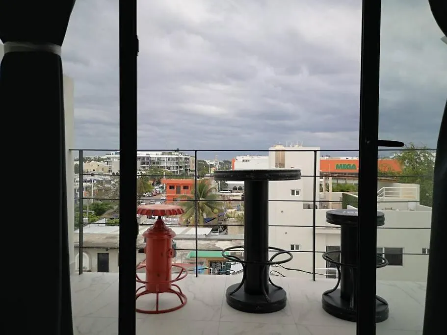 Great Loft With Balcony Near The 5Ta & The Beach Playa del Carmen México